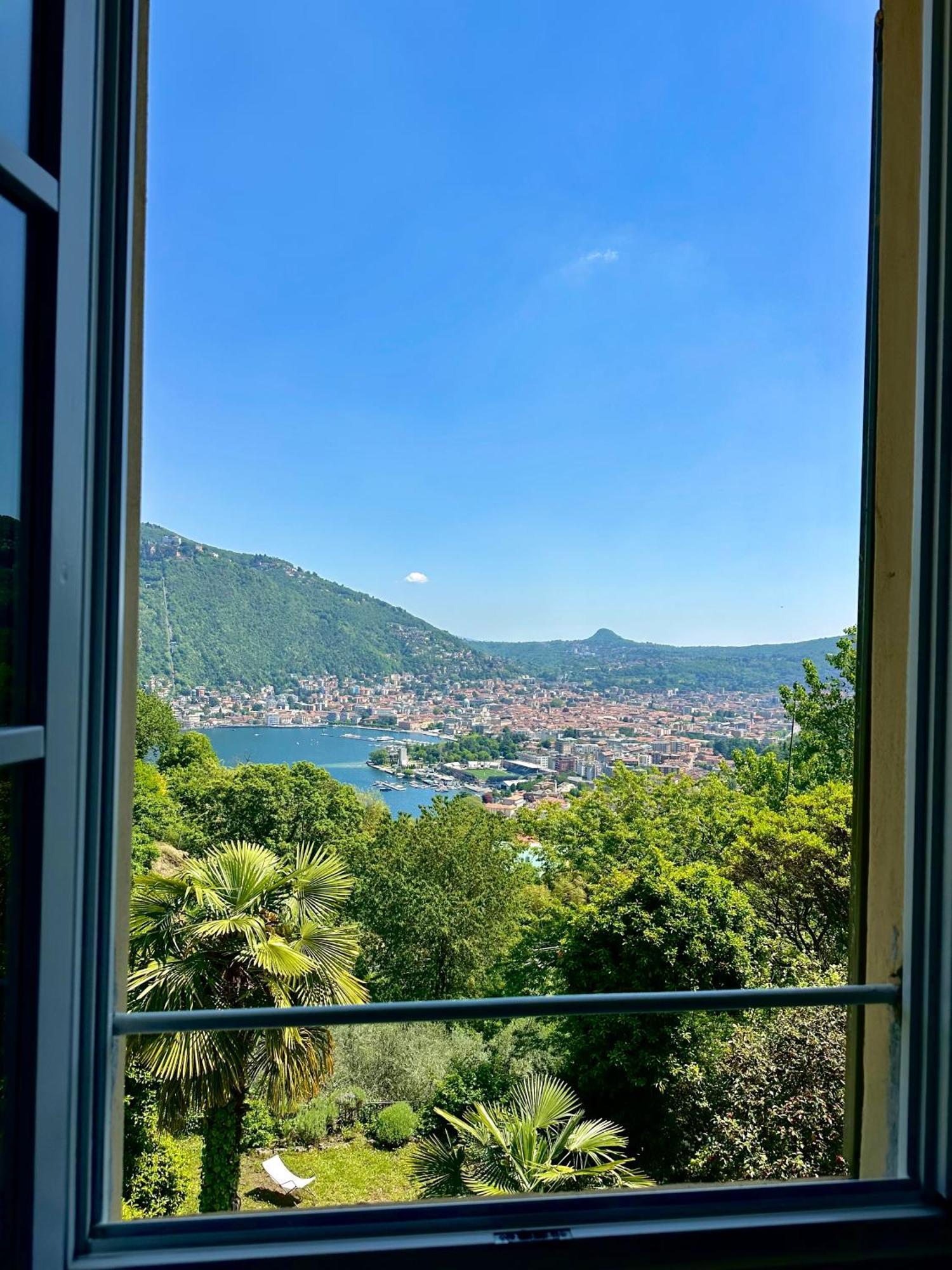 Villa Corti Lakeview Como Exterior photo